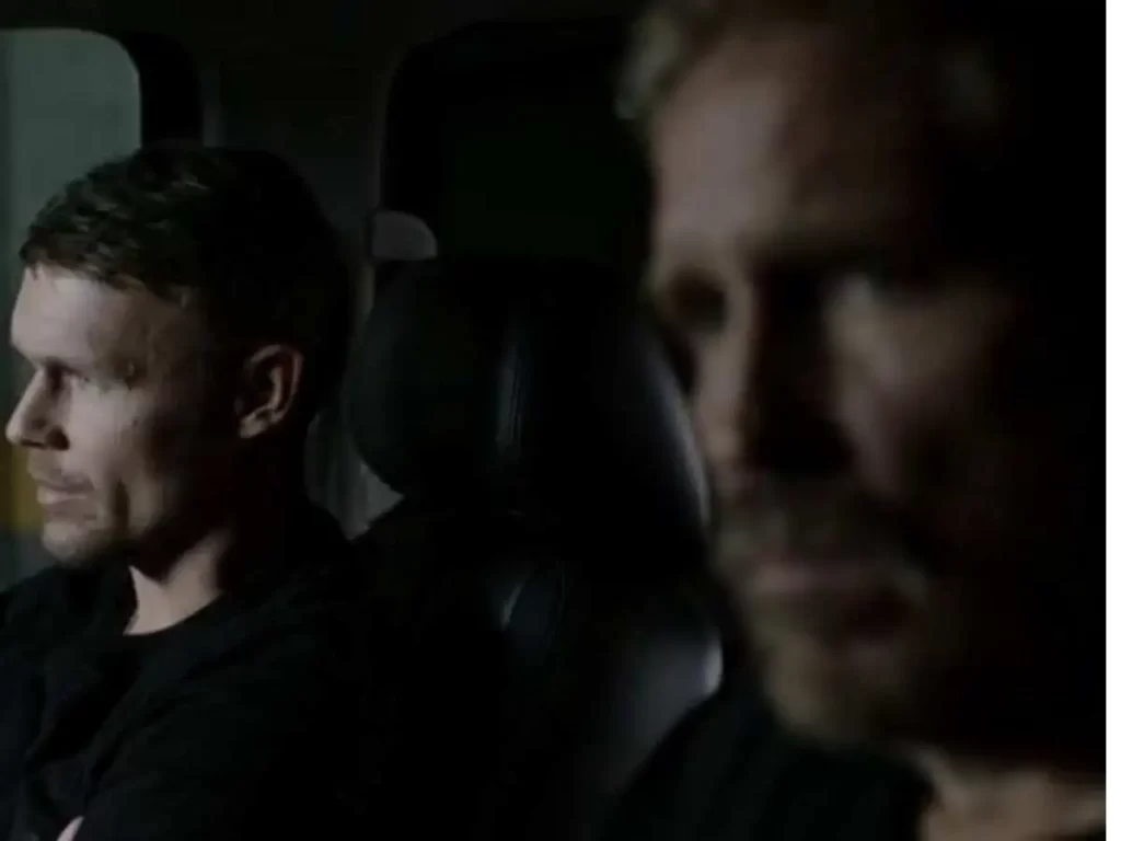 Jim Caviezel with Scott Haze in sound of freedom